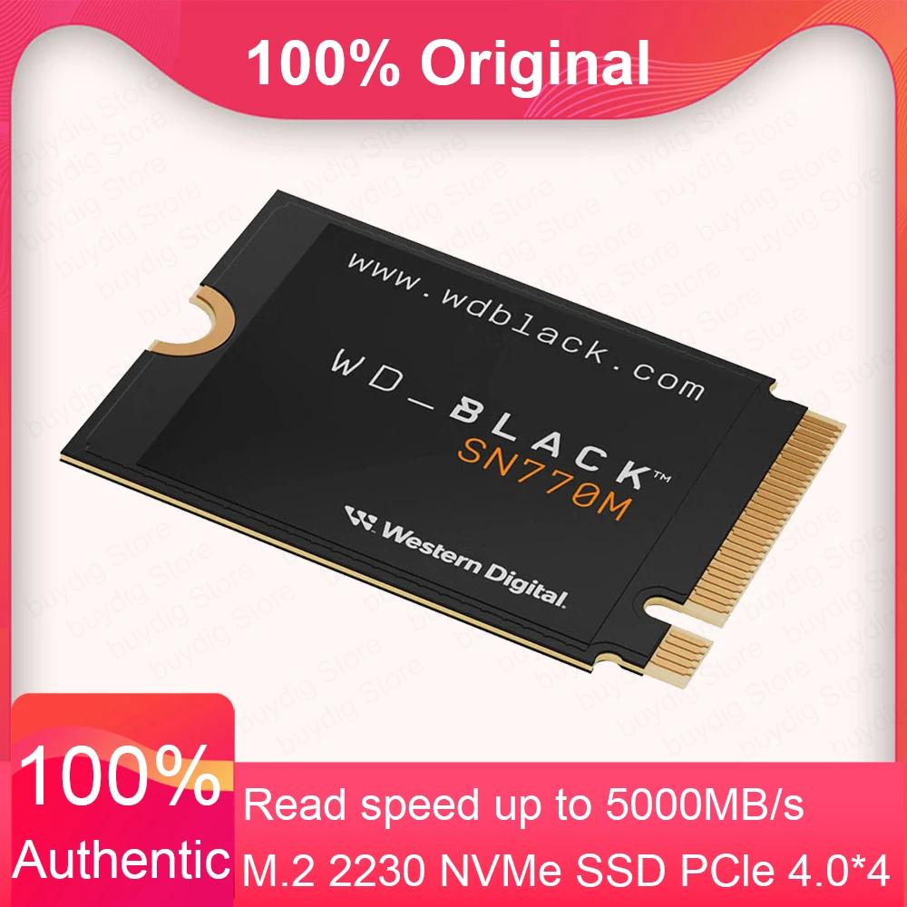   NVMe M.2 2230 WD_BLACK  SSD, SN770M, ִ 5000 MB/s SSD ӵ, ޴  ġ, TLC 3D NAND